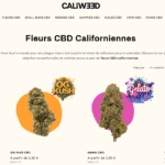 cali weed fleurs cbd californie